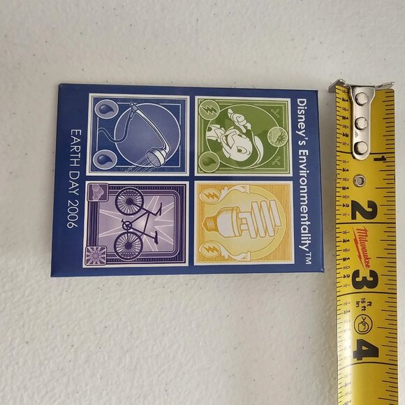 BUNDLE Disney Jiminy Cricket Earth Day 2003 - 2006 Environmentality Pin Back - Picture 16 of 16